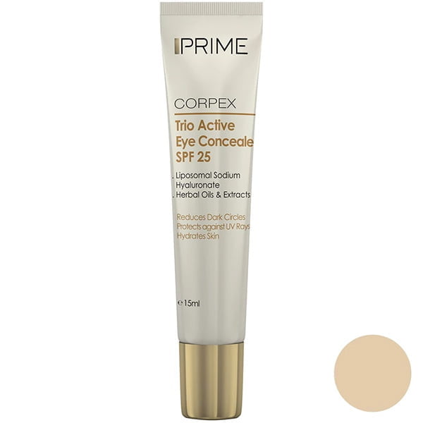 خرید کانسیلر پریم مدل Corpex Trio Active SPF 25 حجم 15 میلی لیتر